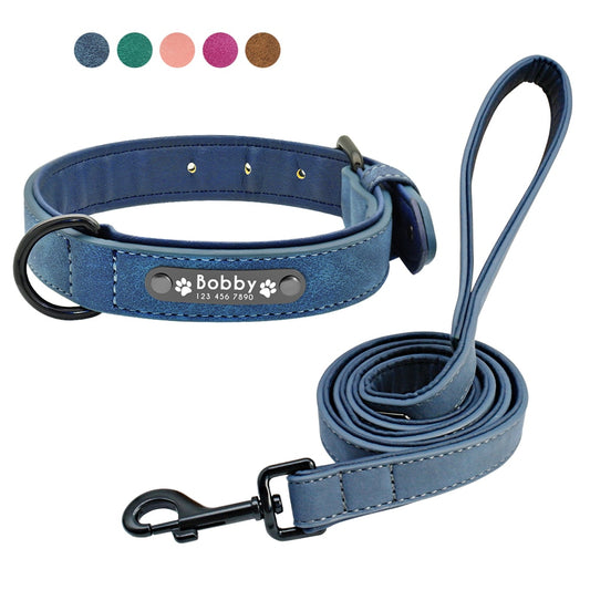 Personalized Dog Collar and Leash